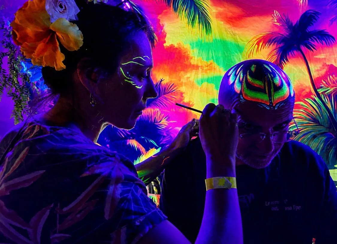 Maquillage artistique pour festival par Manon Taillard - réalisation 9