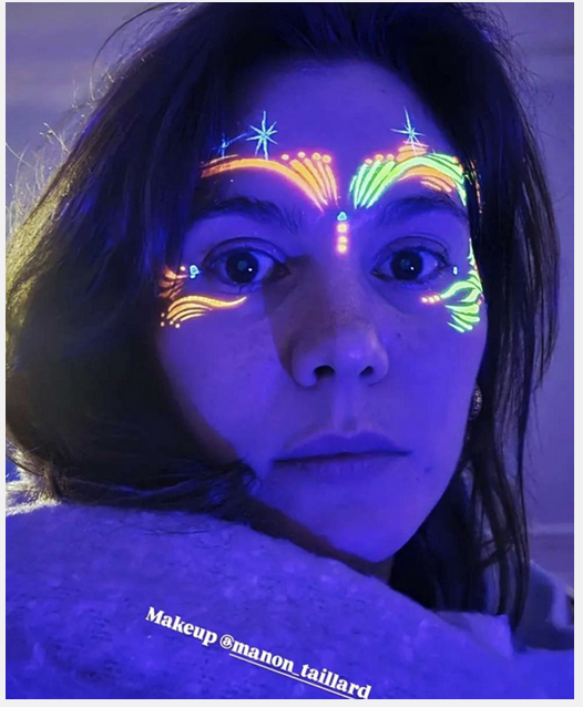 Maquillage artistique pour festival par Manon Taillard - réalisation 1