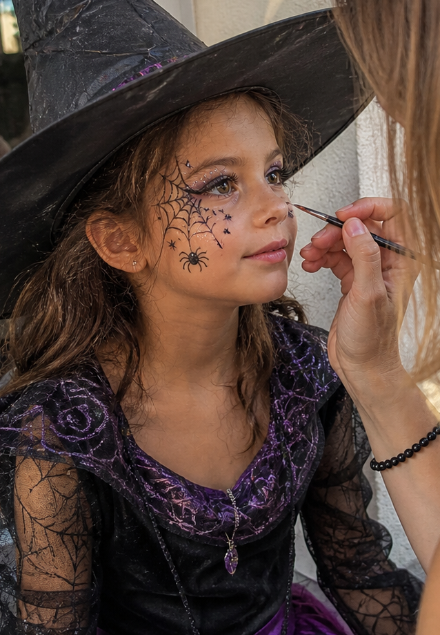 Maquillage artistique pour Halloween par Manon Taillard - réalisation 2