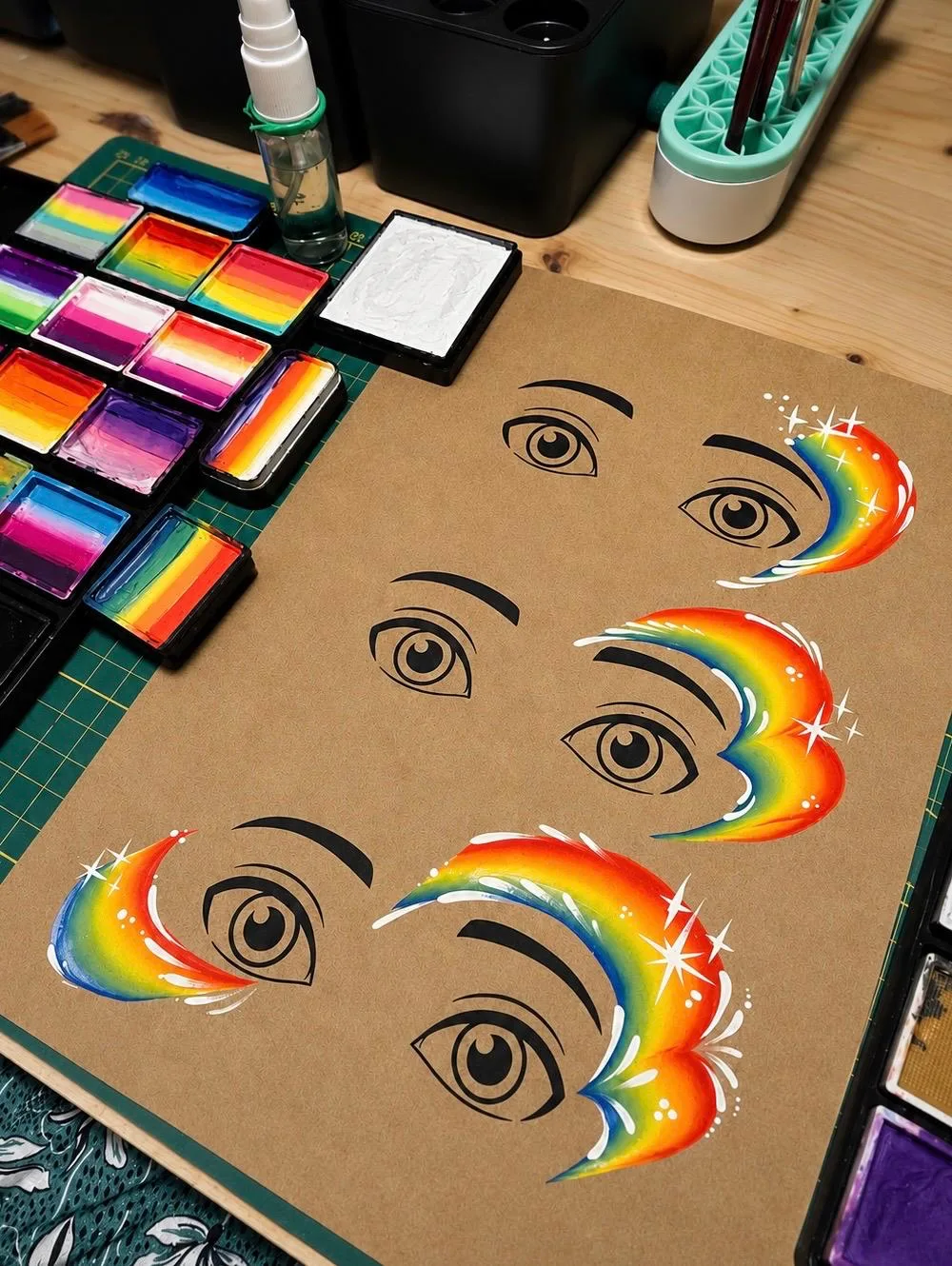 Formation au facepainting — prochainement par Manon Taillard - réalisation 1