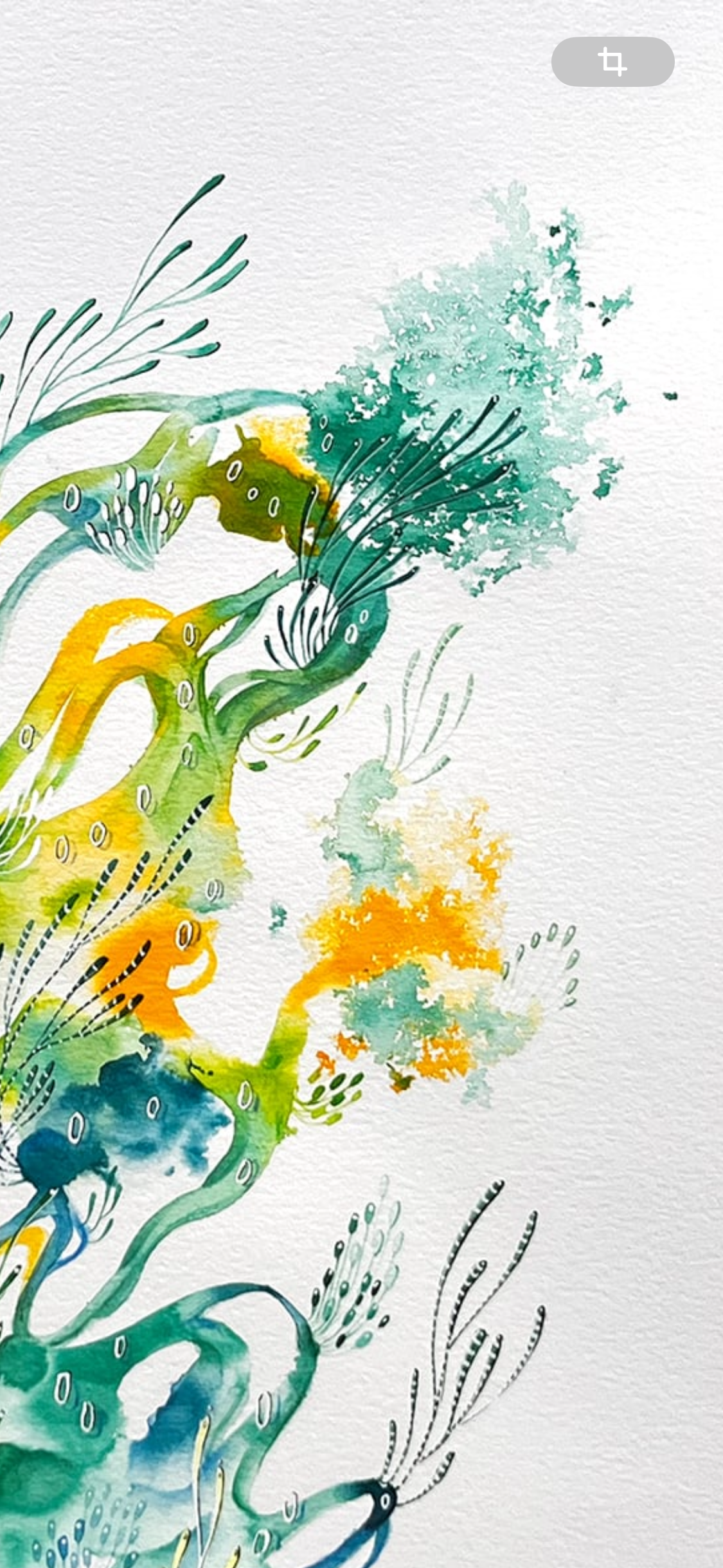 Vente d'œuvres originales, Collection ÉDEN LIQUIDE par Manon Taillard - réalisation 5