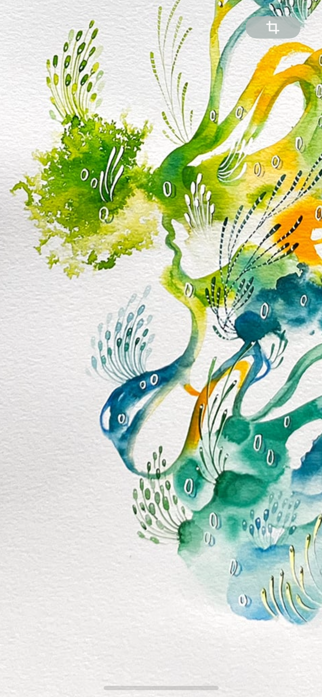 Vente d'œuvres originales, Collection ÉDEN LIQUIDE par Manon Taillard - réalisation 7